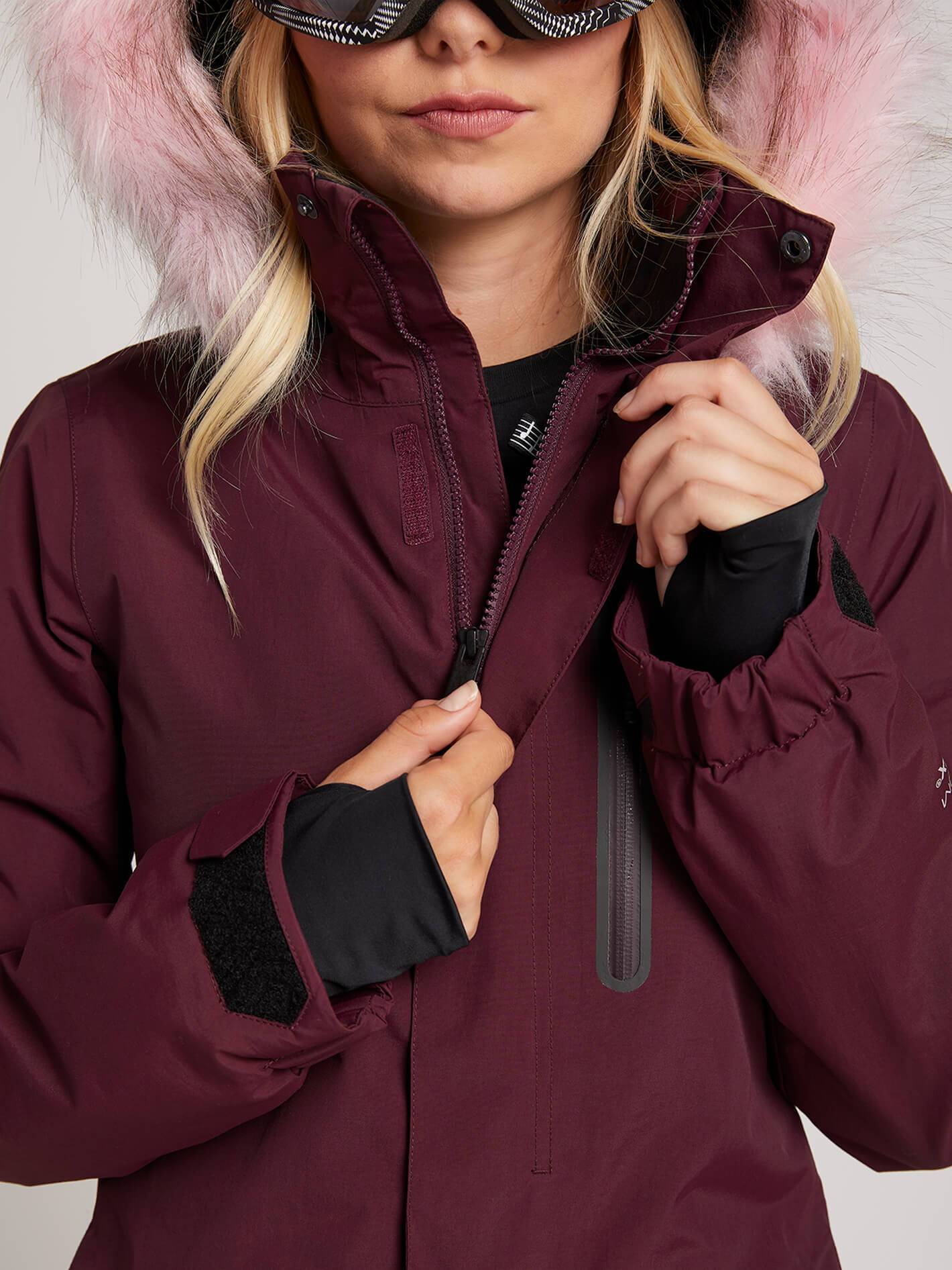 Eva Ins Gore-Tex Snow Jacket - Merlot