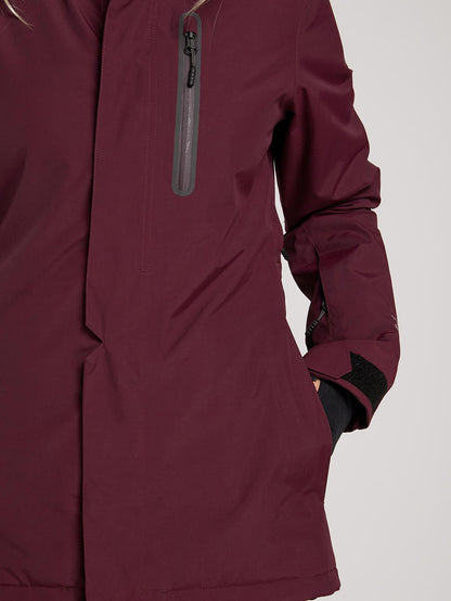 Eva Ins Gore-Tex Snow Jacket - Merlot
