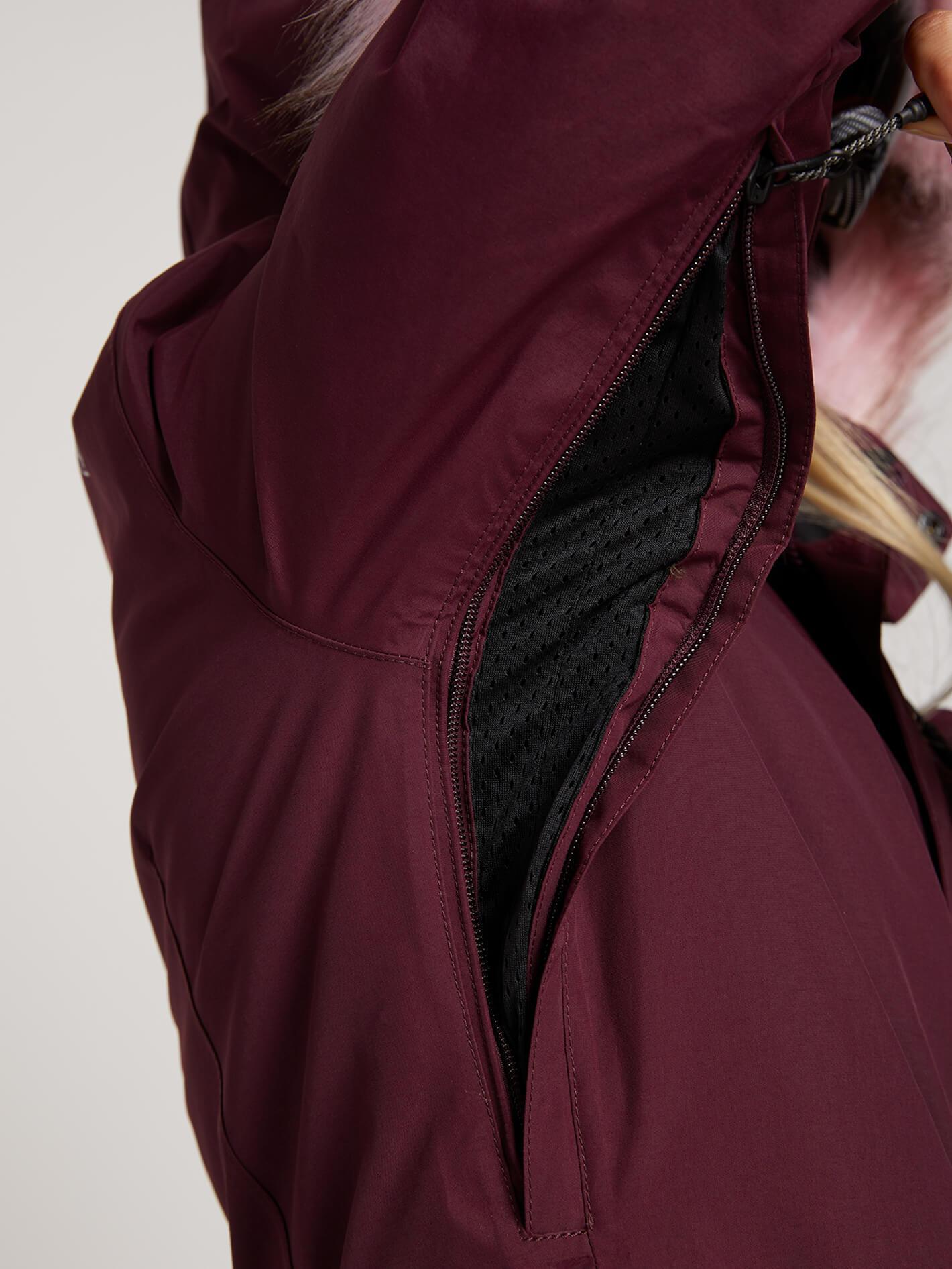 Eva Ins Gore-Tex Snow Jacket - Merlot