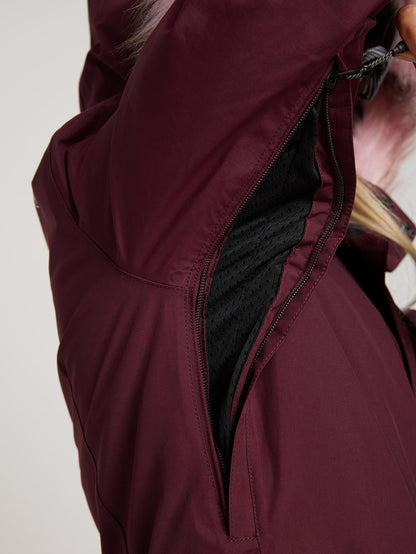 Eva Ins Gore-Tex Snow Jacket - Merlot