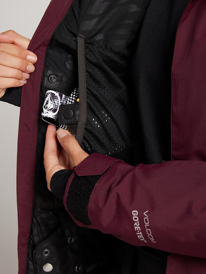 Eva Ins Gore-Tex Snow Jacket - Merlot