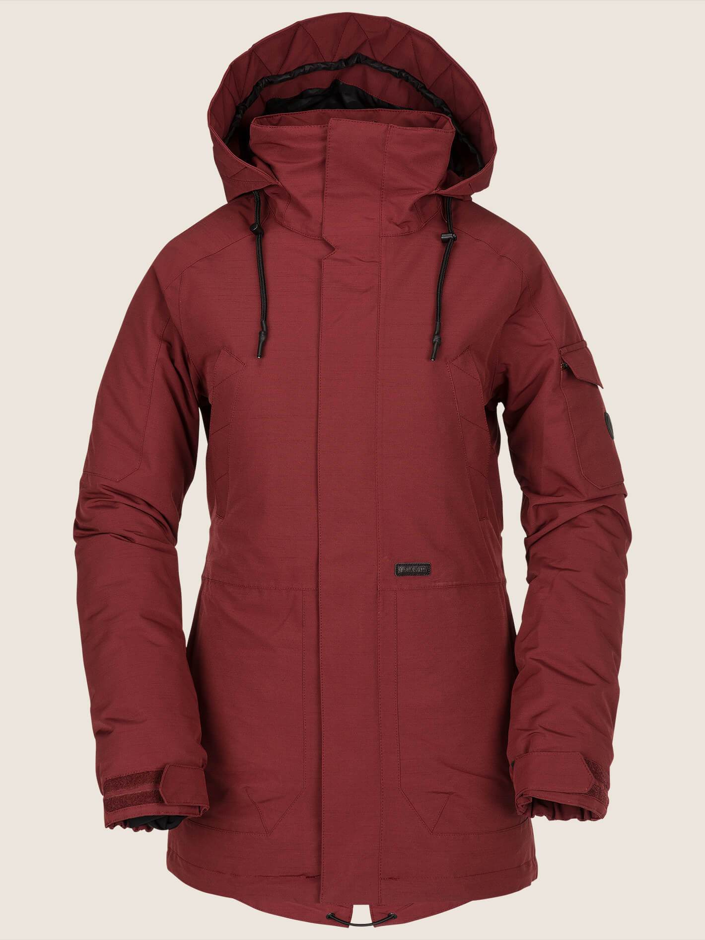 Shrine Ins Snow Jacket - Burnt Red