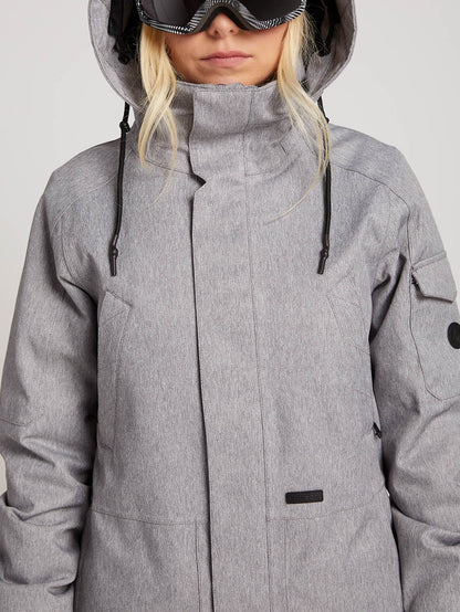 Shrine Ins Snow Jacket - Heather Gray