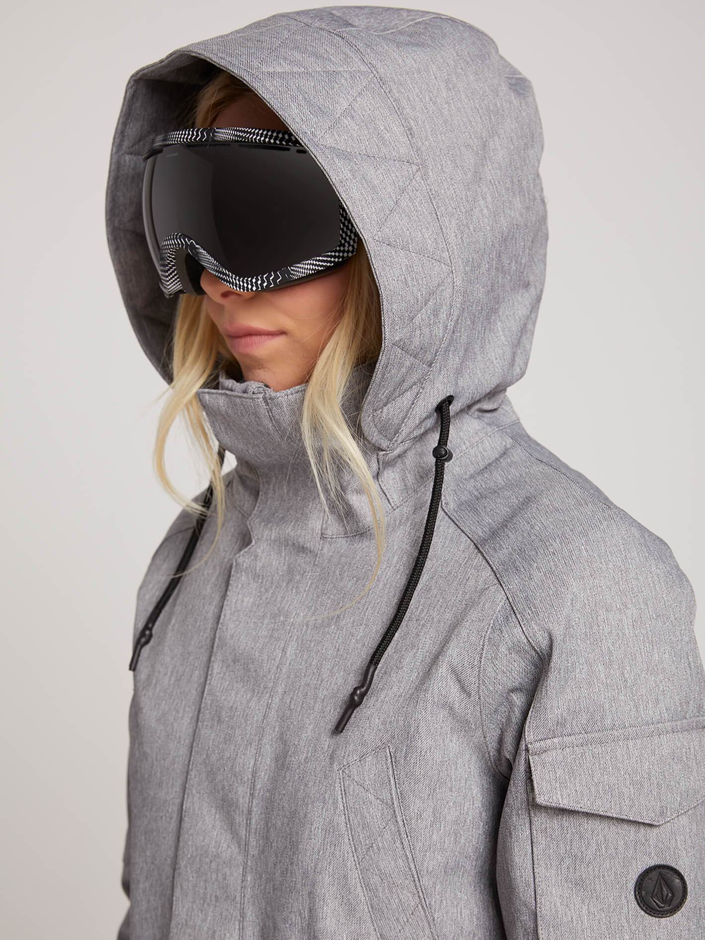 Shrine Ins Snow Jacket - Heather Gray