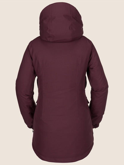Shelter 3D Strch Snow Jacket - Merlot