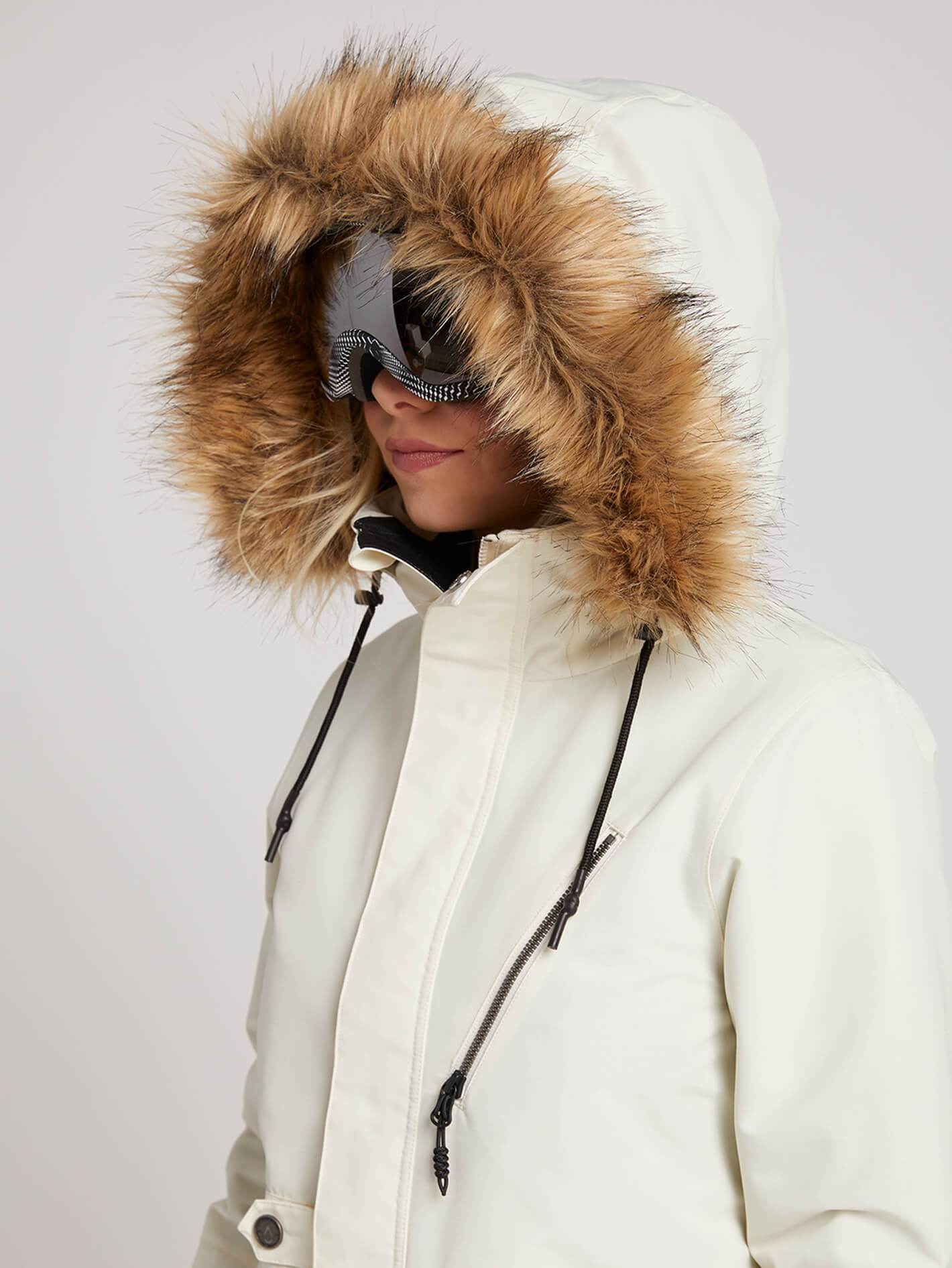 Veste de snow Fawn Ins  - Bone