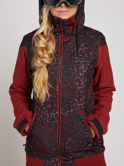 Veste de snow Meadow Ins  - Black Floral Print