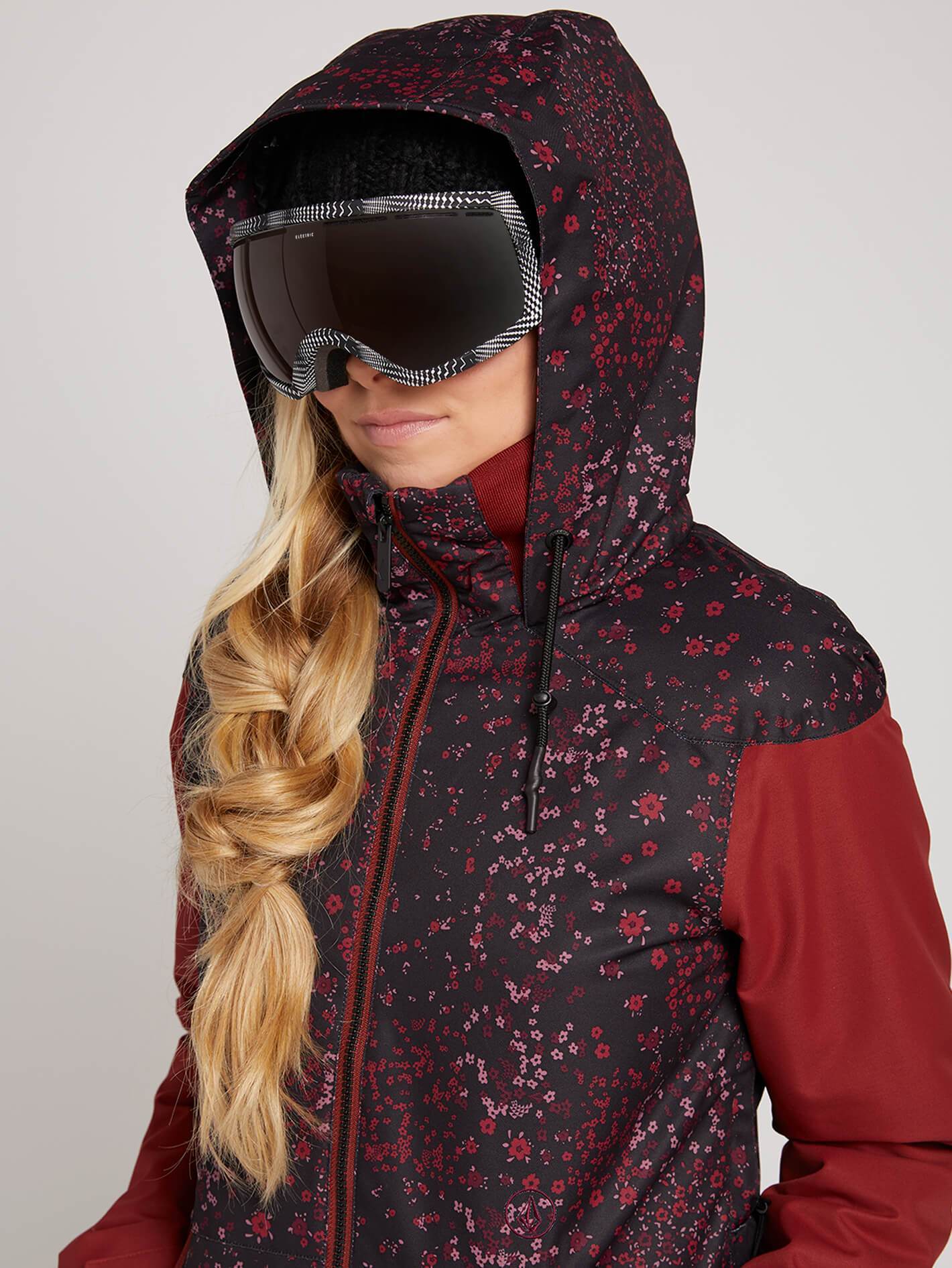 Veste de snow Meadow Ins  - Black Floral Print
