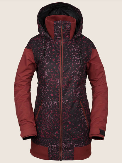Veste de snow Meadow Ins  - Black Floral Print