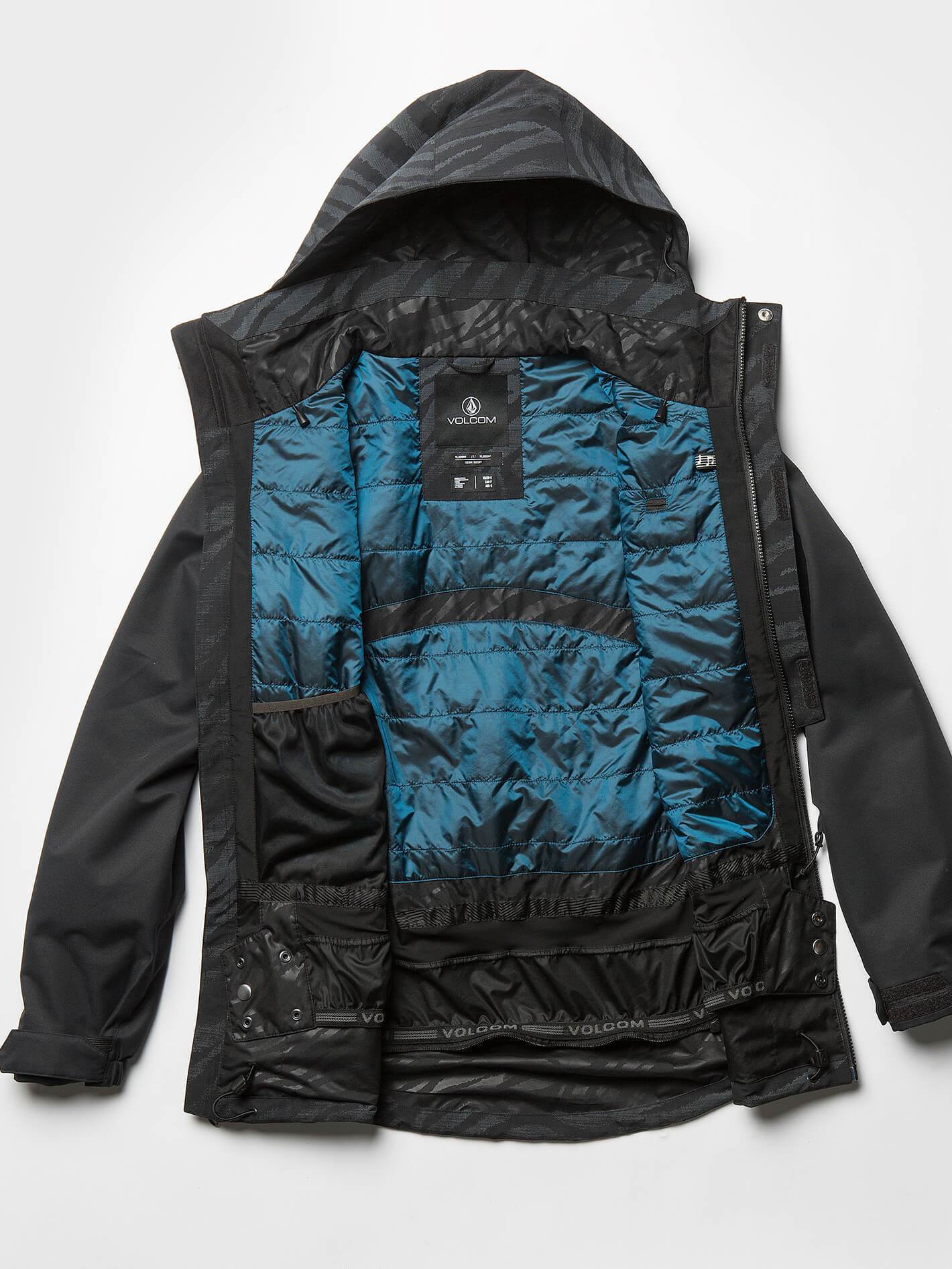 Veste de snow Pine 2L TDS  - Black On Black