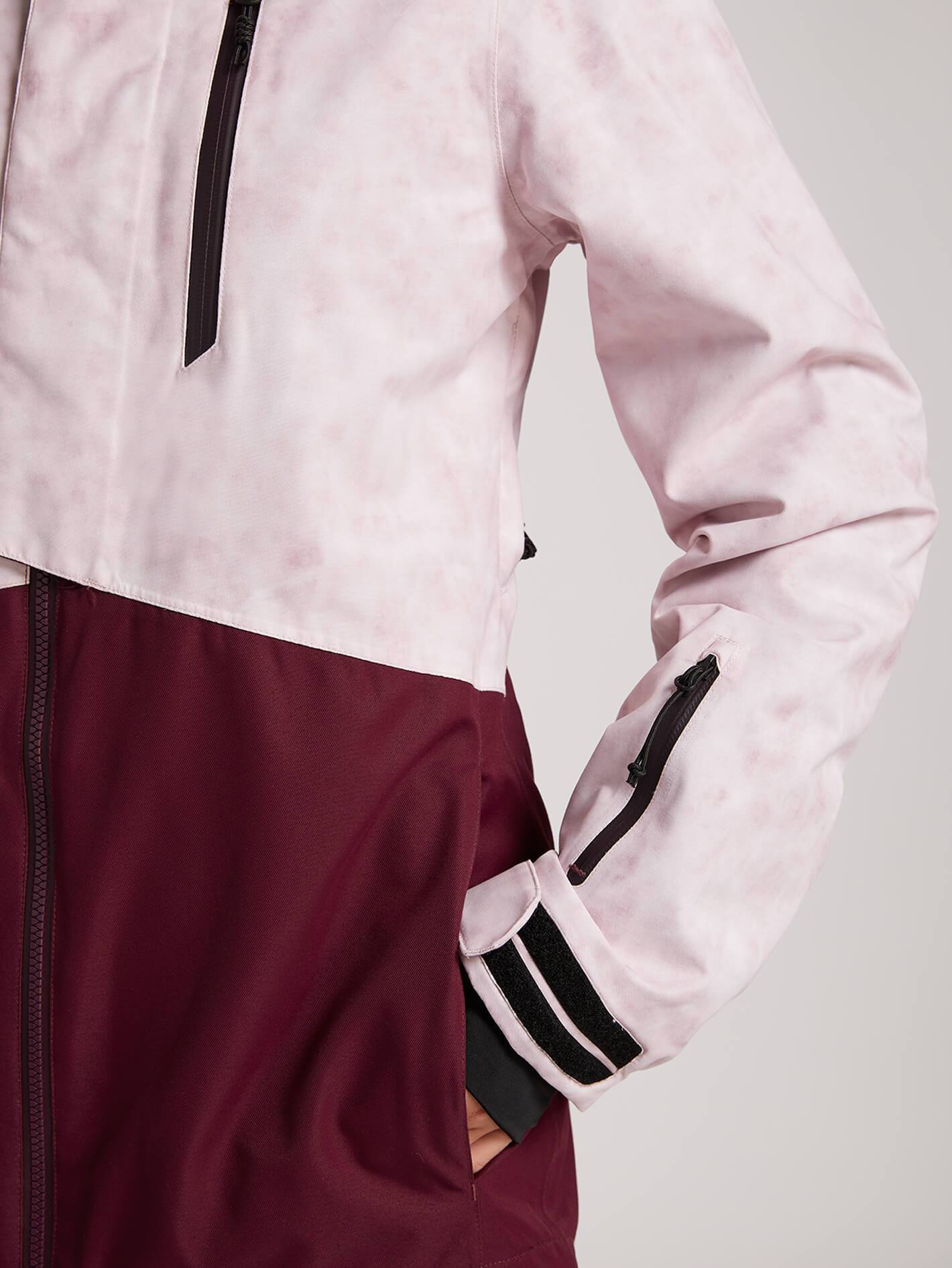 Veste de snow Pine 2L TDS  - Merlot