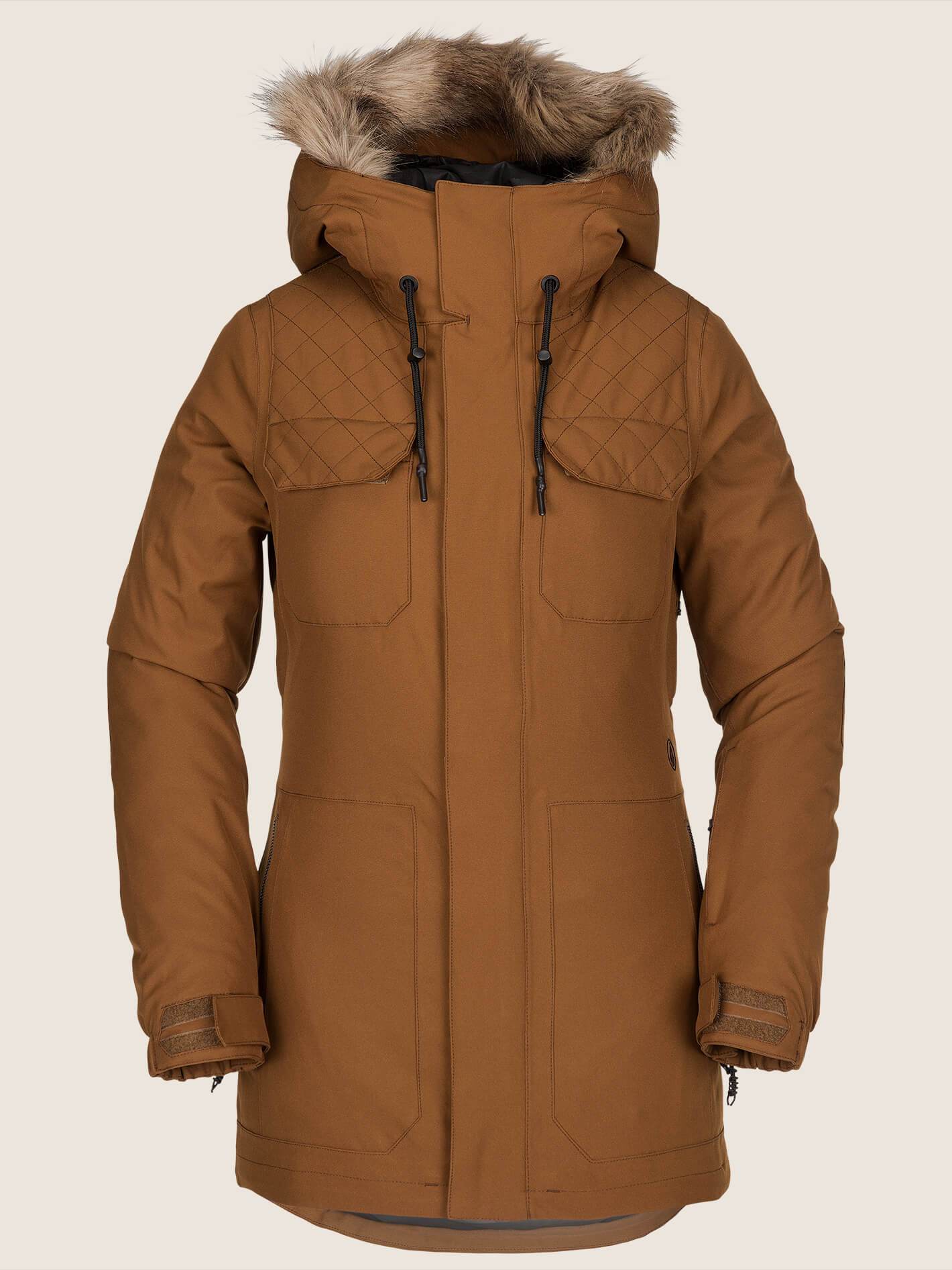 Shadow Isolierte Schneejacke - Kupfer