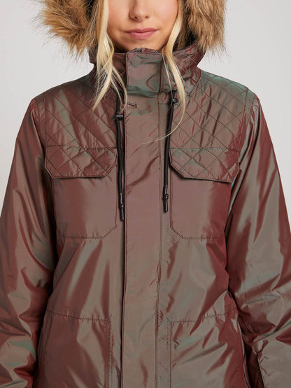 Shadow Ins Snow Jacket - Iridescent Magenta