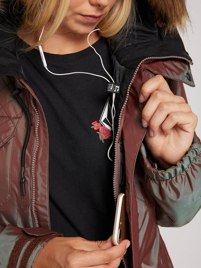 Shadow Ins Snow Jacket - Iridescent Magenta