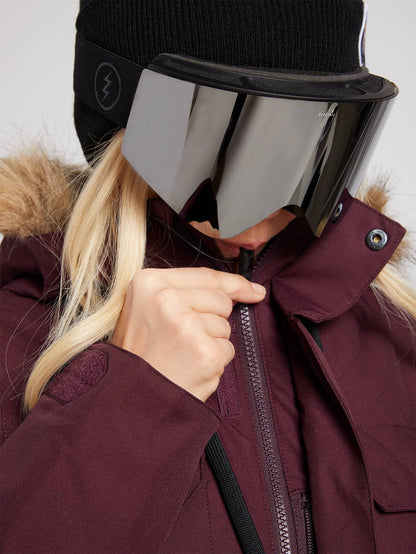 Shadow Isolierte Schneejacke - MERLOT