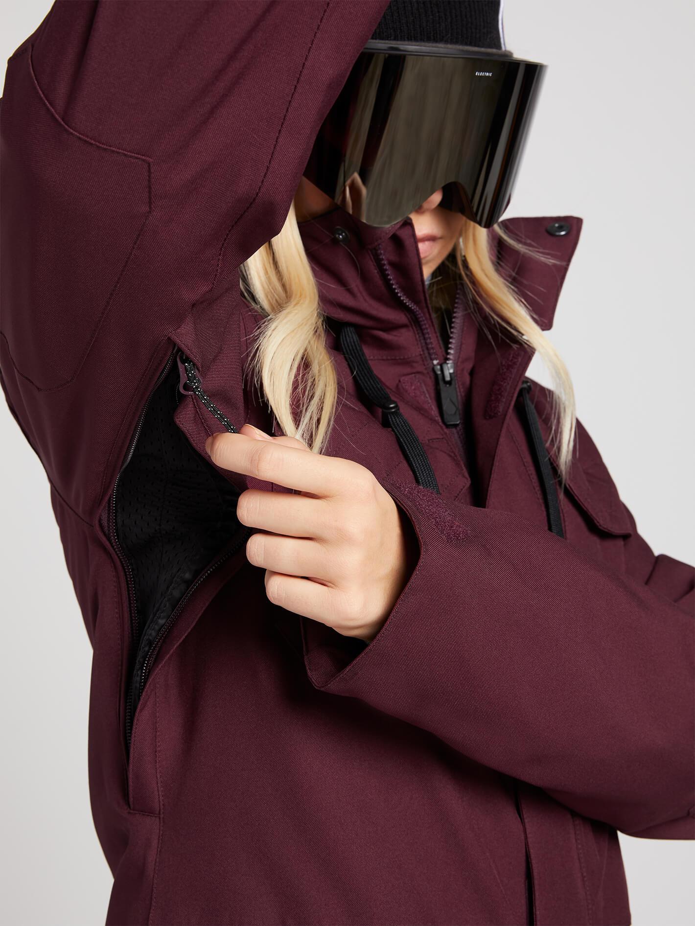 Shadow Isolierte Schneejacke - MERLOT