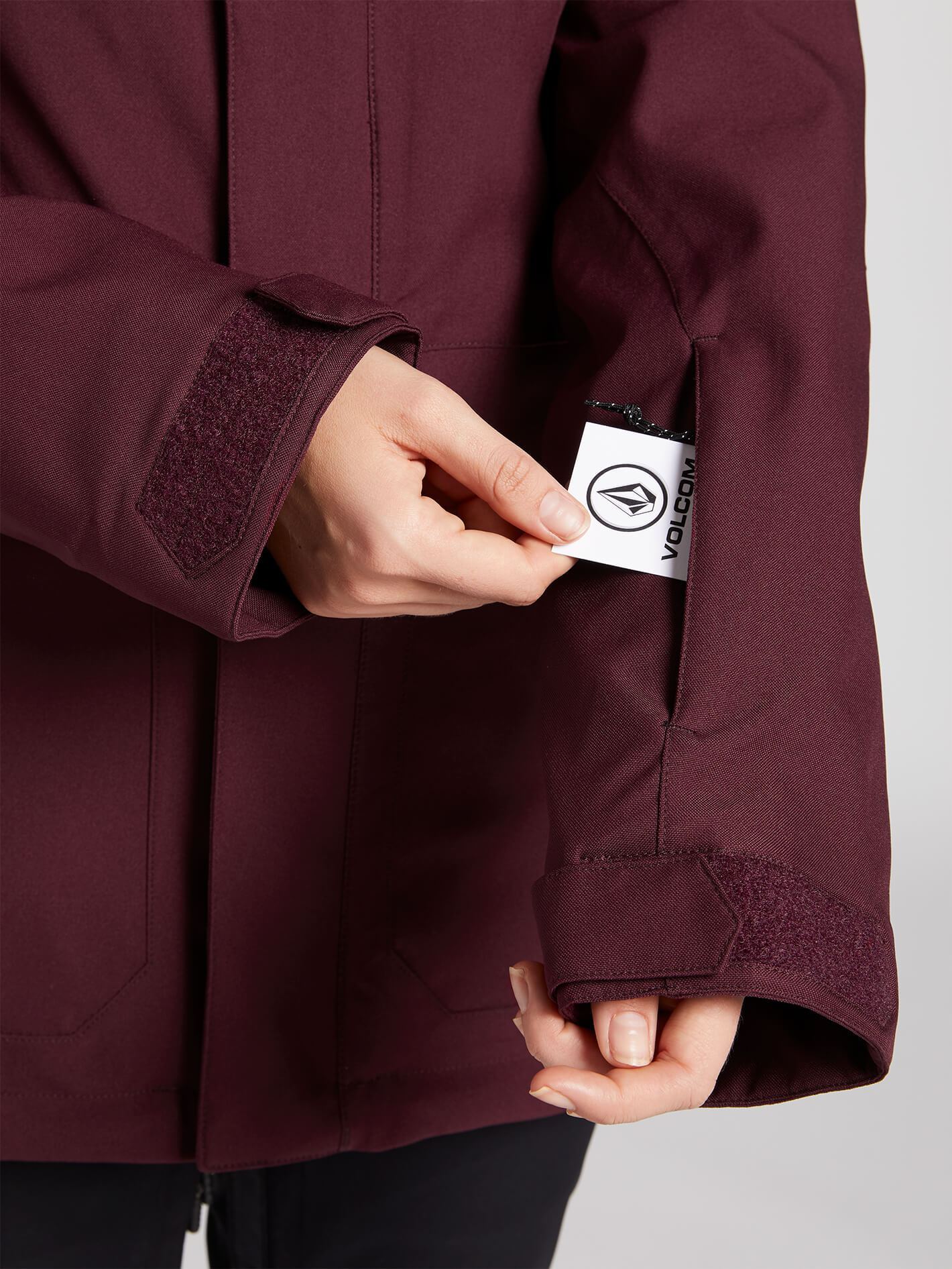 Shadow Isolierte Schneejacke - MERLOT