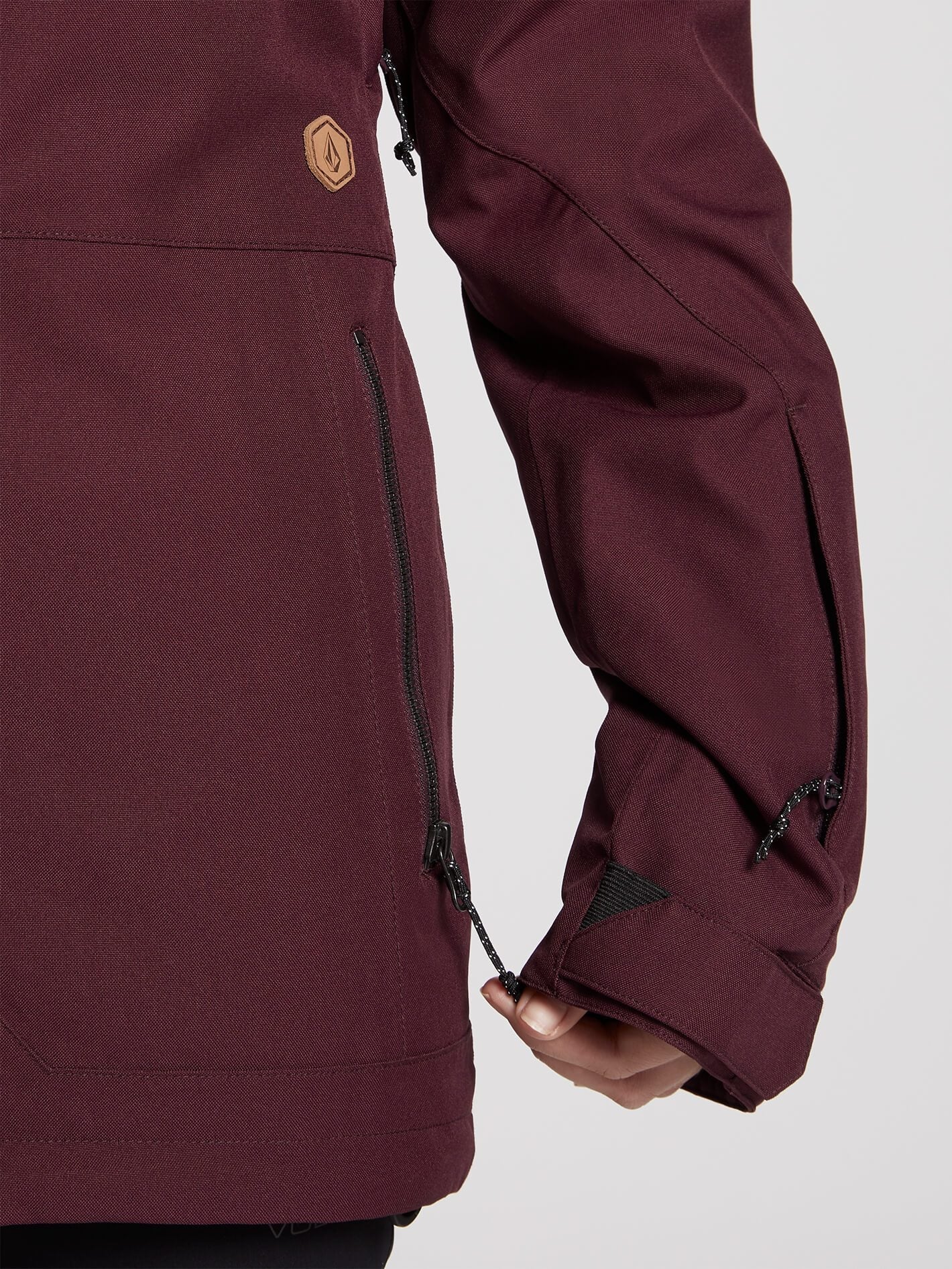 Shadow Isolierte Schneejacke - MERLOT
