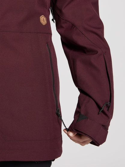 Shadow Isolierte Schneejacke - MERLOT