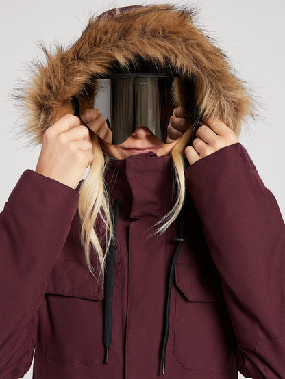 Shadow Isolierte Schneejacke - MERLOT