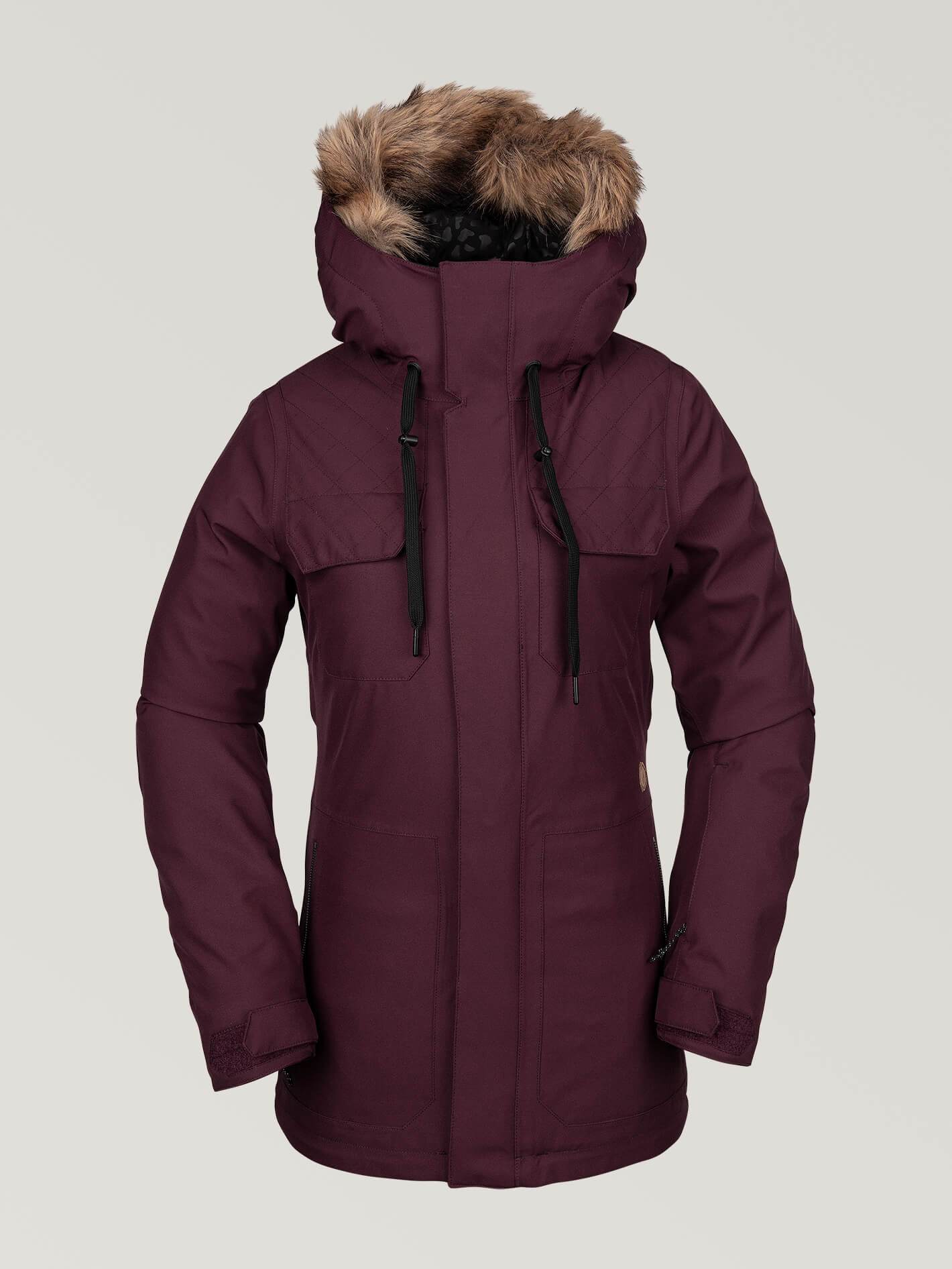 Shadow Isolierte Schneejacke - MERLOT