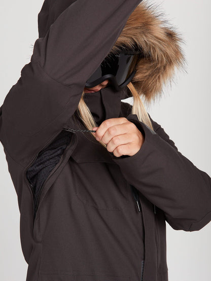 Shadow Insulated Snow Jacket - VINTAGE BLACK
