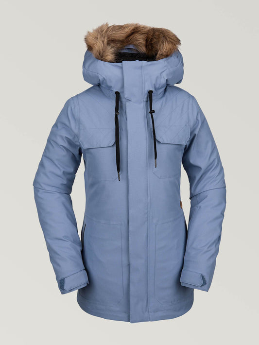 Shadow Isolierte Schneejacke – GEWASCHENES BLAU
