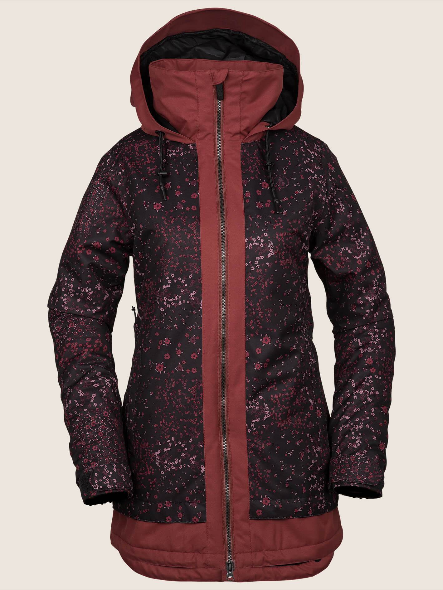 Westland Ins Snow Jacket - Black Floral Print