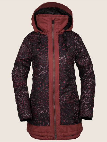 Westland Ins Snow Jacket - Black Floral Print