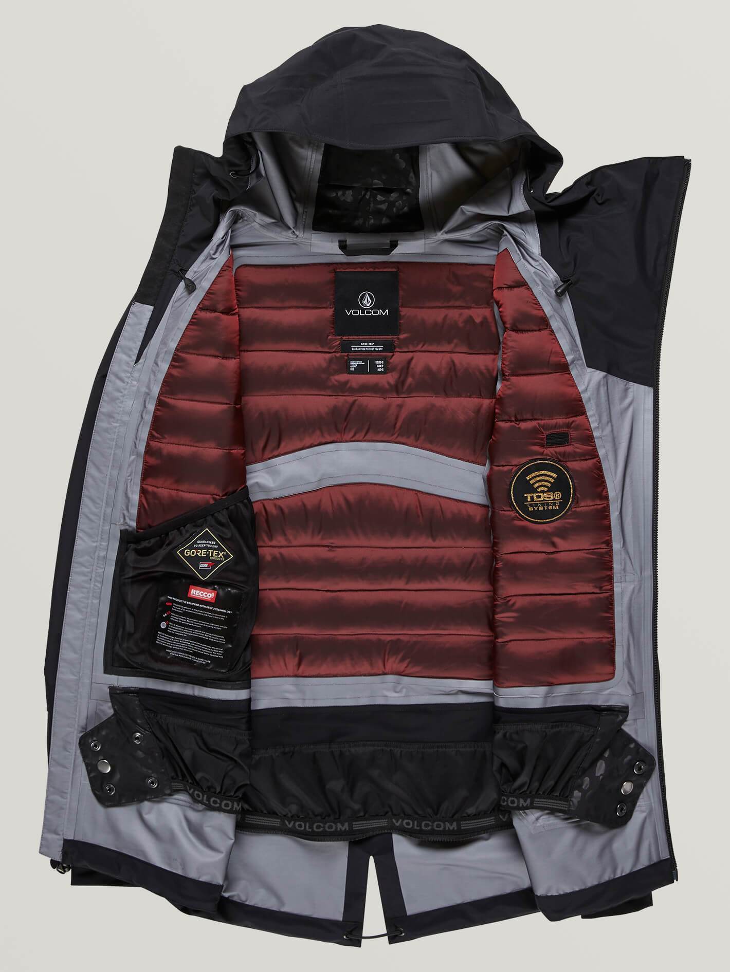 Veste De Snow Gore-Tex Nya Tds - BLACK