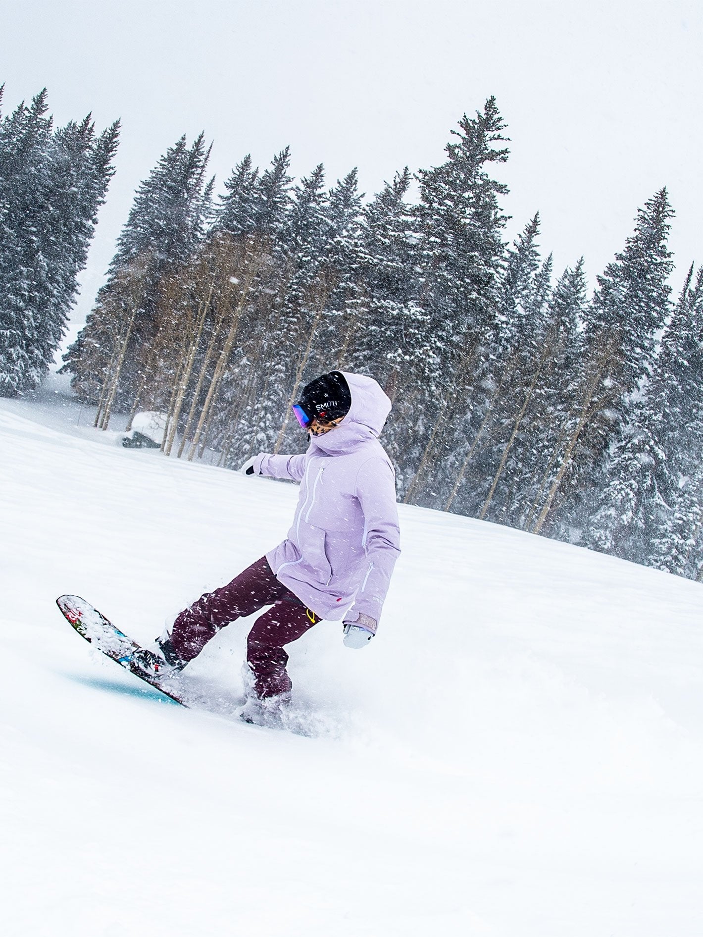 Veste De Snow Gore-Tex Nya Tds - VIOLET ICE