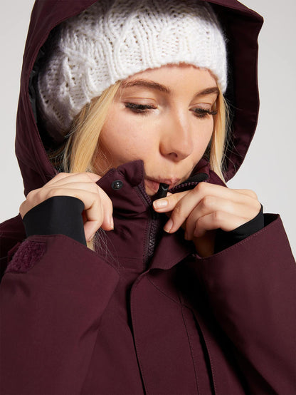 3D Stretch Gore-Tex Schneejacke – SCHWARZ