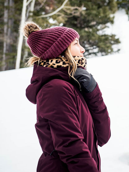 3D Stretch Gore-Tex Snow Jacket - MERLOT
