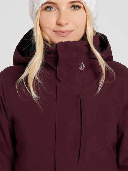 3D Stretch Gore-Tex Snow Jacket - MERLOT