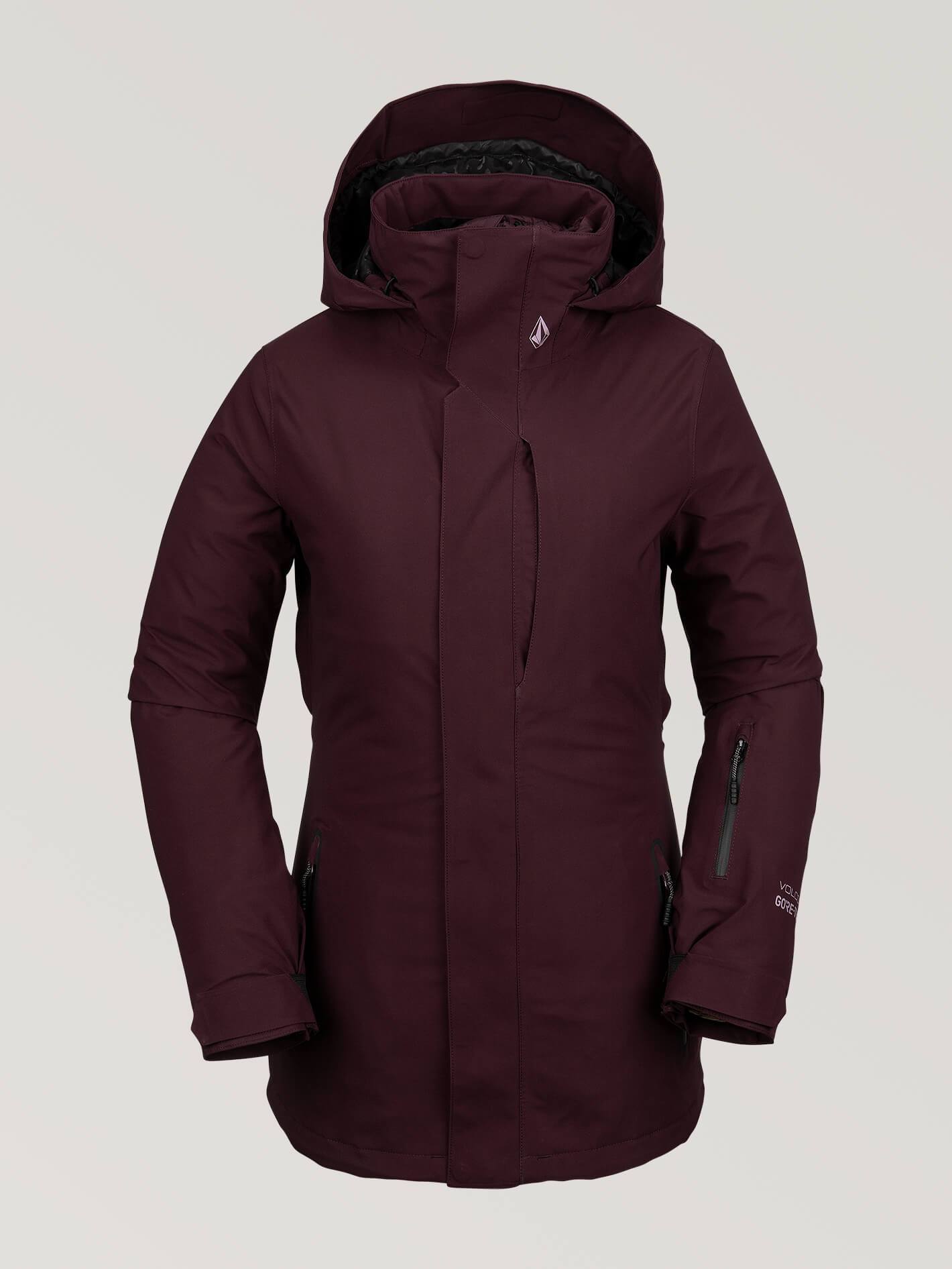 3D Stretch Gore-Tex Snow Jacket - MERLOT