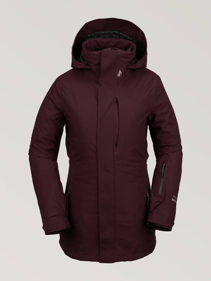 3D Stretch Gore-Tex Snow Jacket - MERLOT