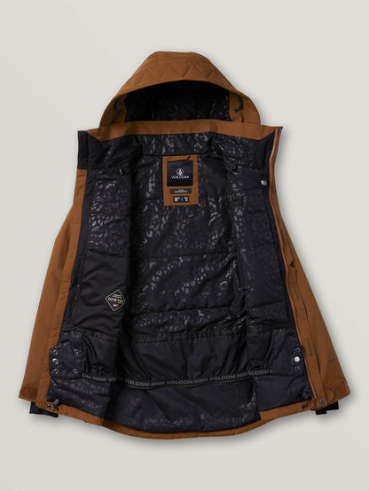 Gore-Tex Eva isolierte Schneejacke – KUPFER