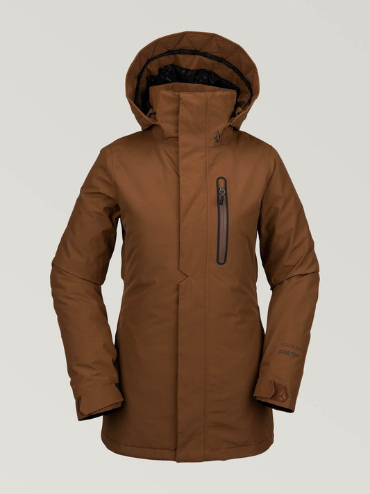 Gore-Tex Eva isolierte Schneejacke – KUPFER