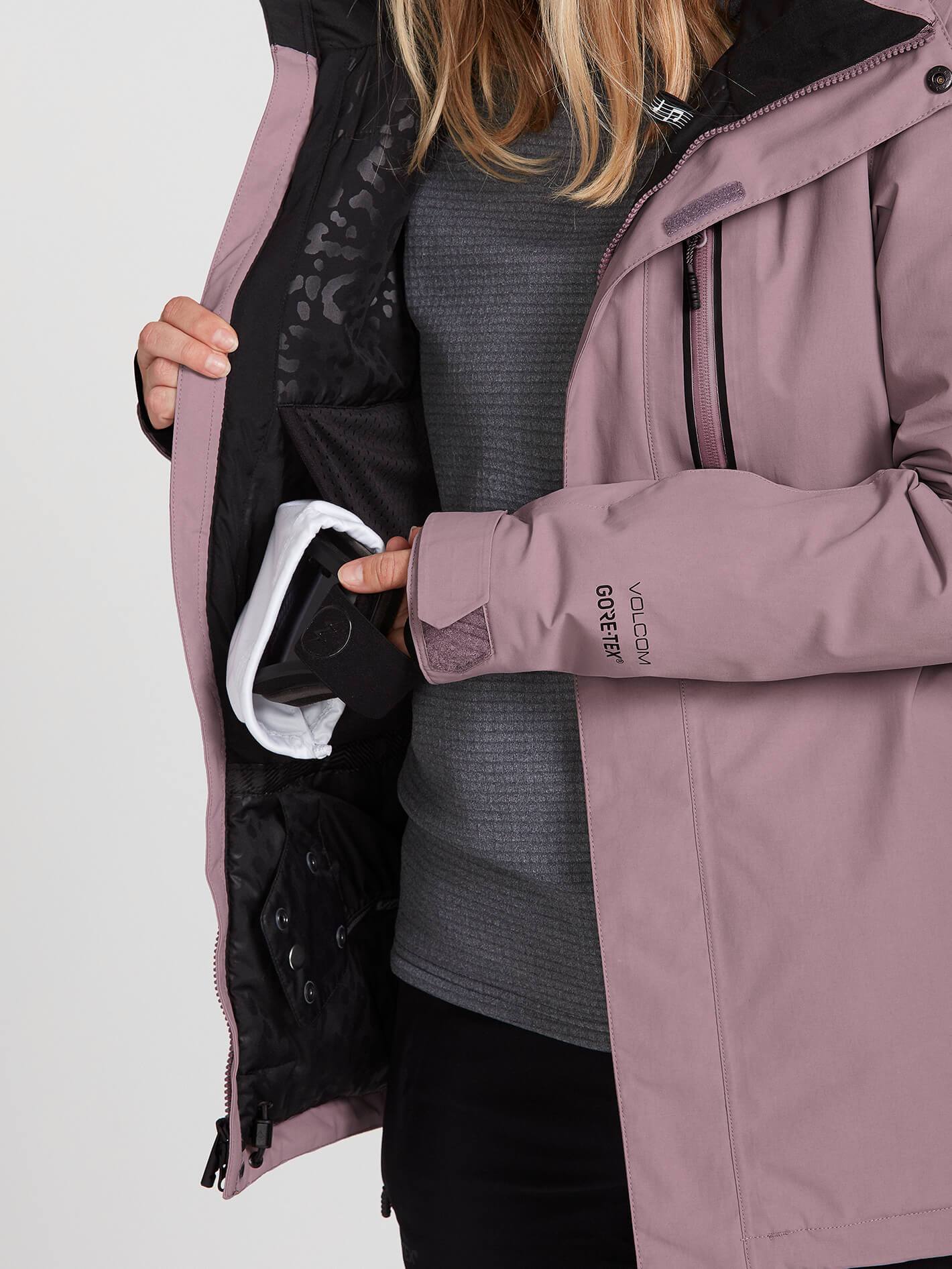 Gore-Tex Eva Insulated Snow Jacket - PURPLE HAZE