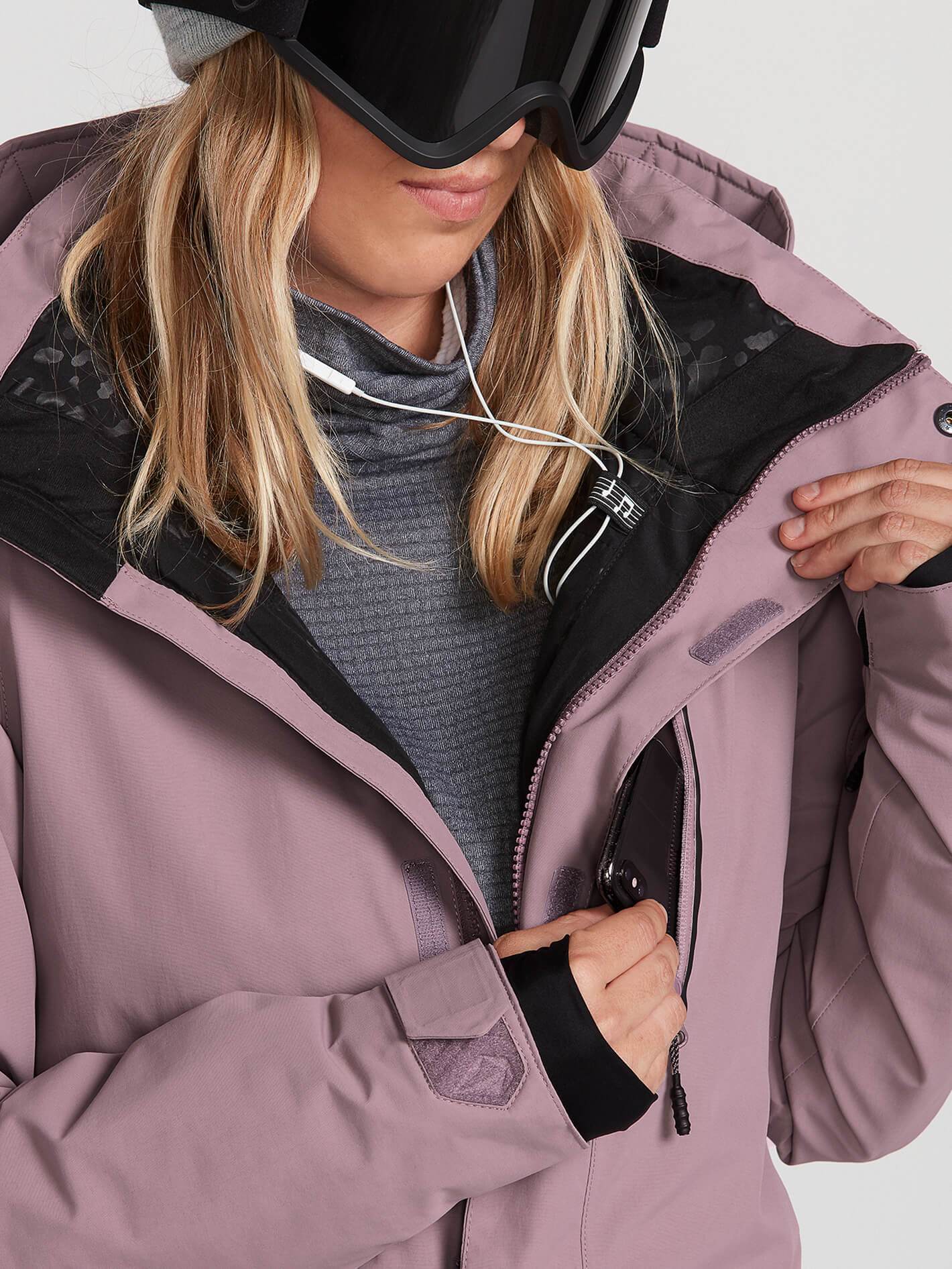 Gore-Tex Eva Insulated Snow Jacket - PURPLE HAZE