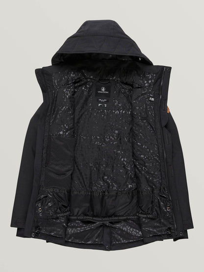 Shrine Insulated Snow Jacket - BLACK