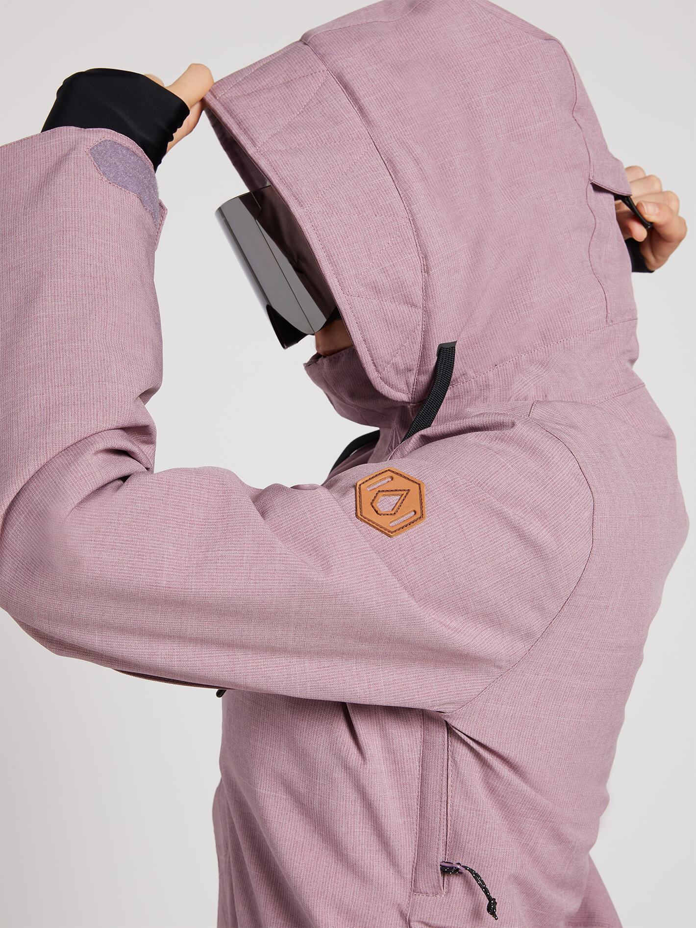 Shrine Insulated Snow Jacket - BLACK