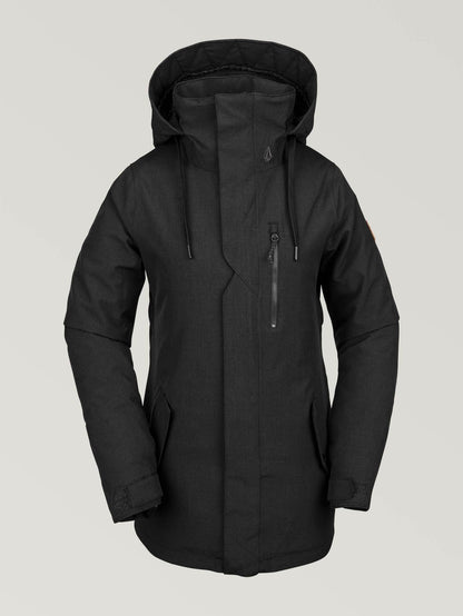 Shrine Insulated Snow Jacket - BLACK