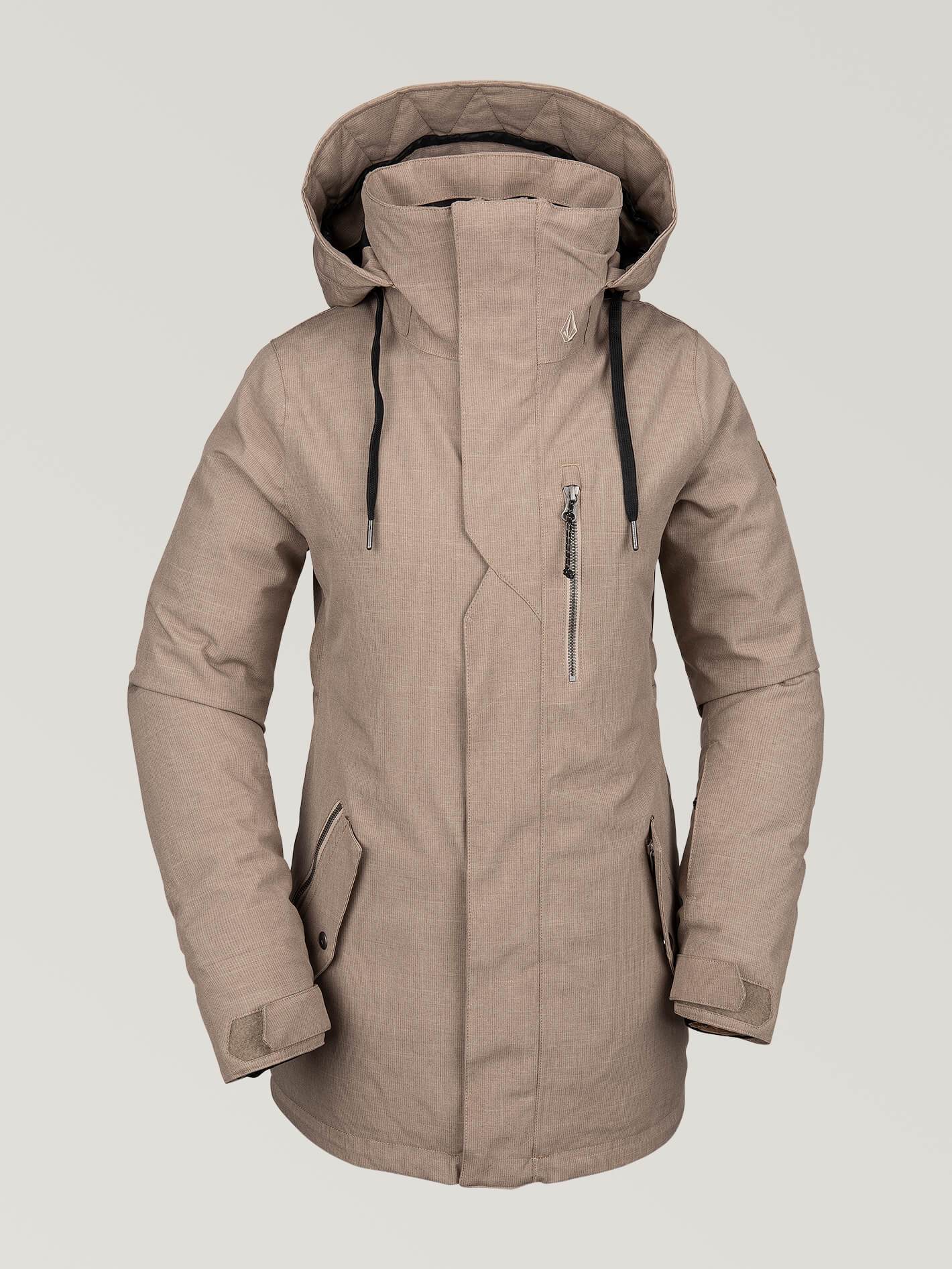 Shrine Insulated Snow Jacket - SAND BROWN
