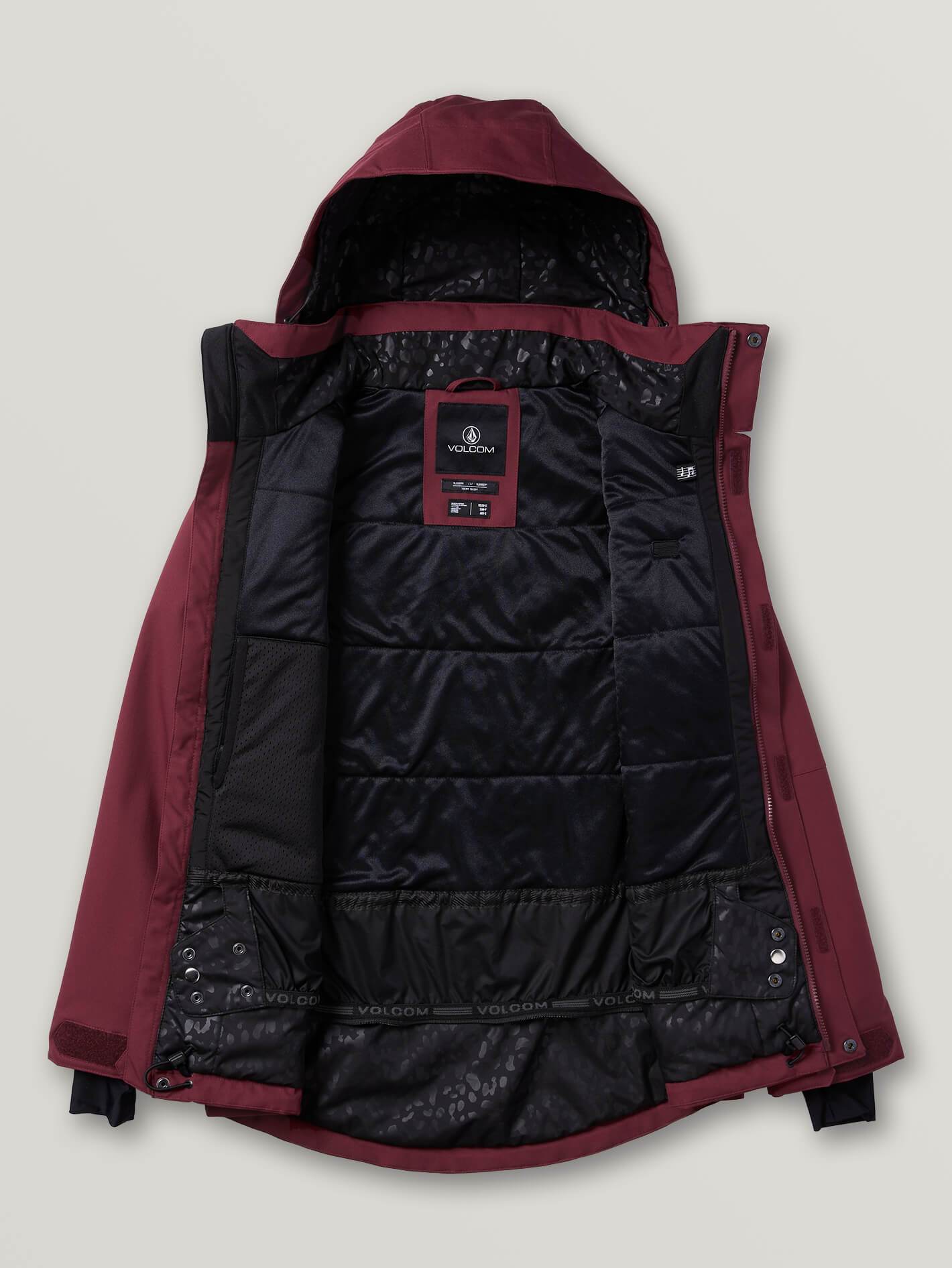 3D Shelter Stretch Snow Jacket - SCARLET