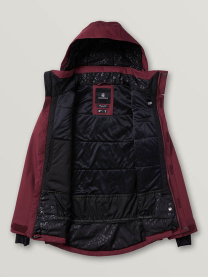 3D Shelter Stretch Snow Jacket - SCARLET