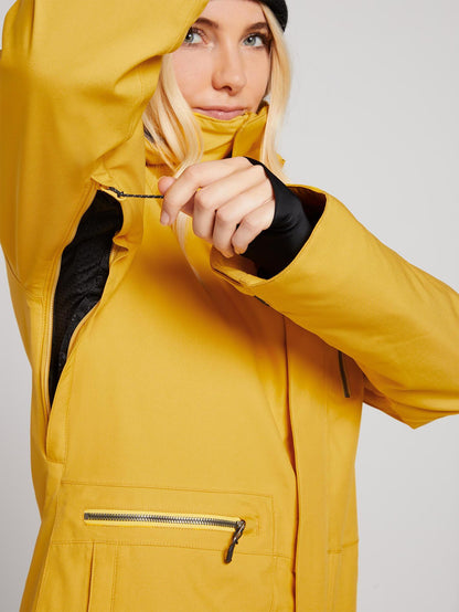 3D Shelter Stretch Snow Jacket - SCARLET