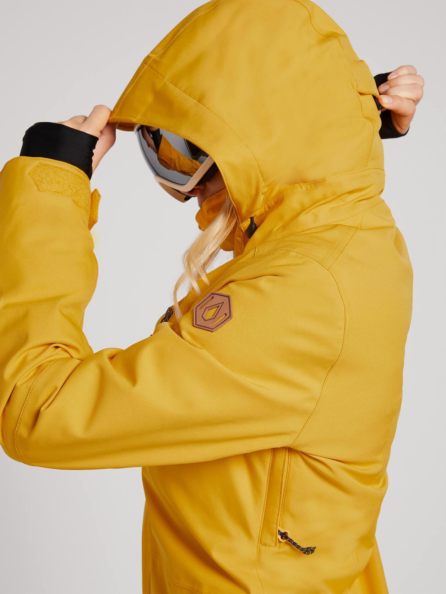 3D Shelter Stretch Snow Jacket - SCARLET