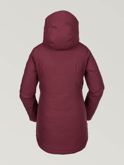 3D Shelter Stretch Snow Jacket - SCARLET