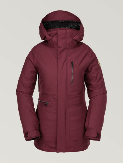 3D Shelter Stretch Snow Jacket - SCARLET